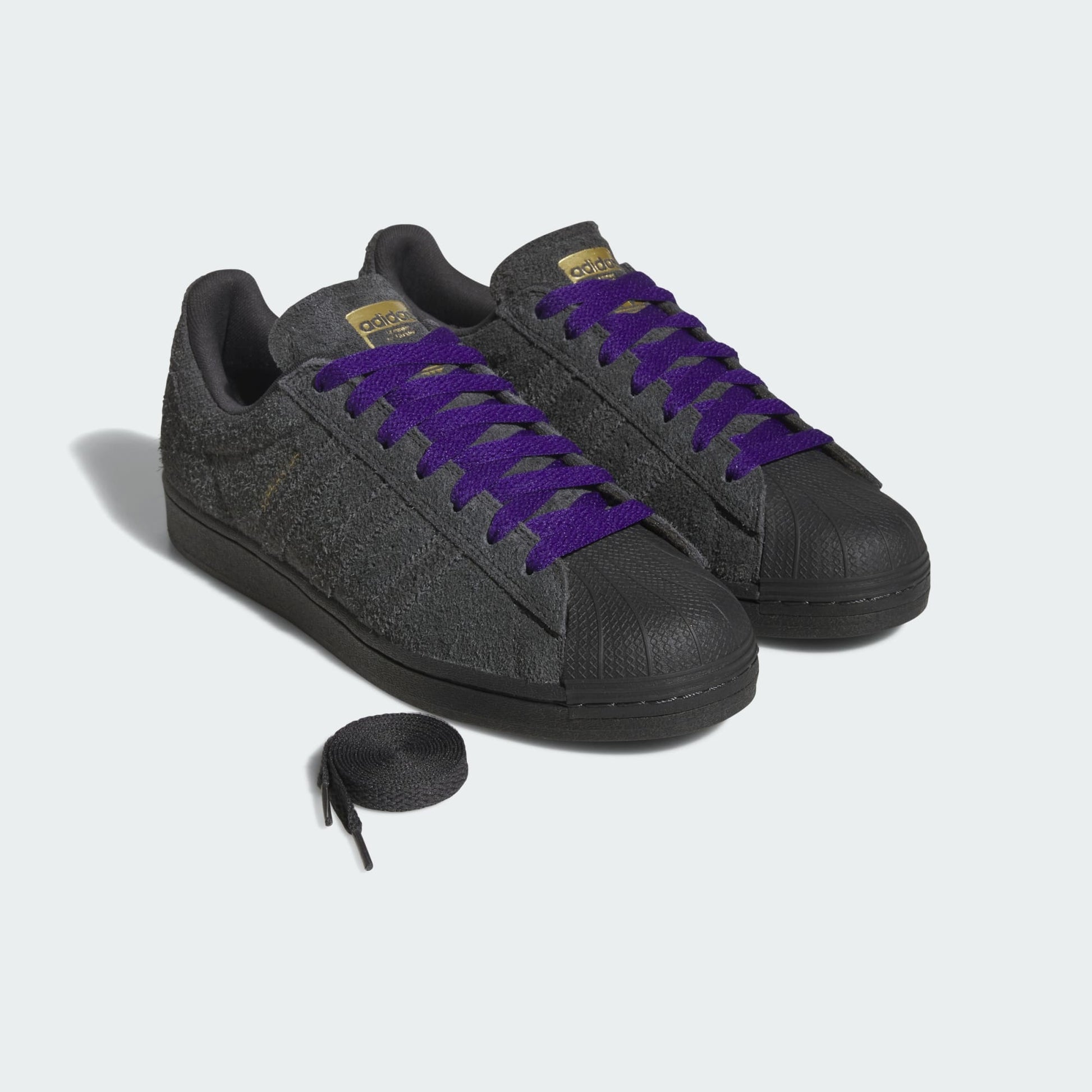 Adidas Superstar ADV Carbon / Carbon / Purple