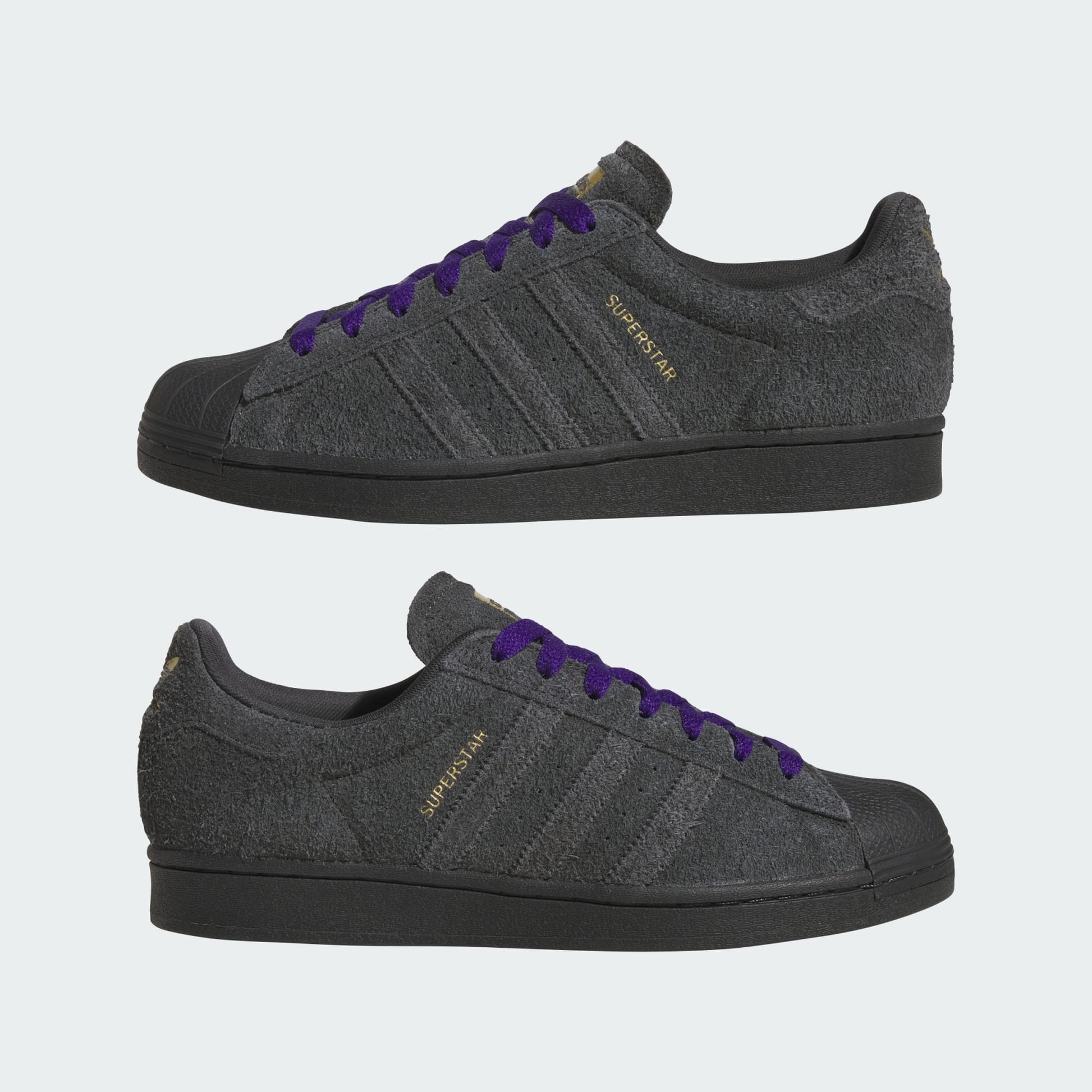 Adidas Superstar ADV Carbon / Carbon / Purple