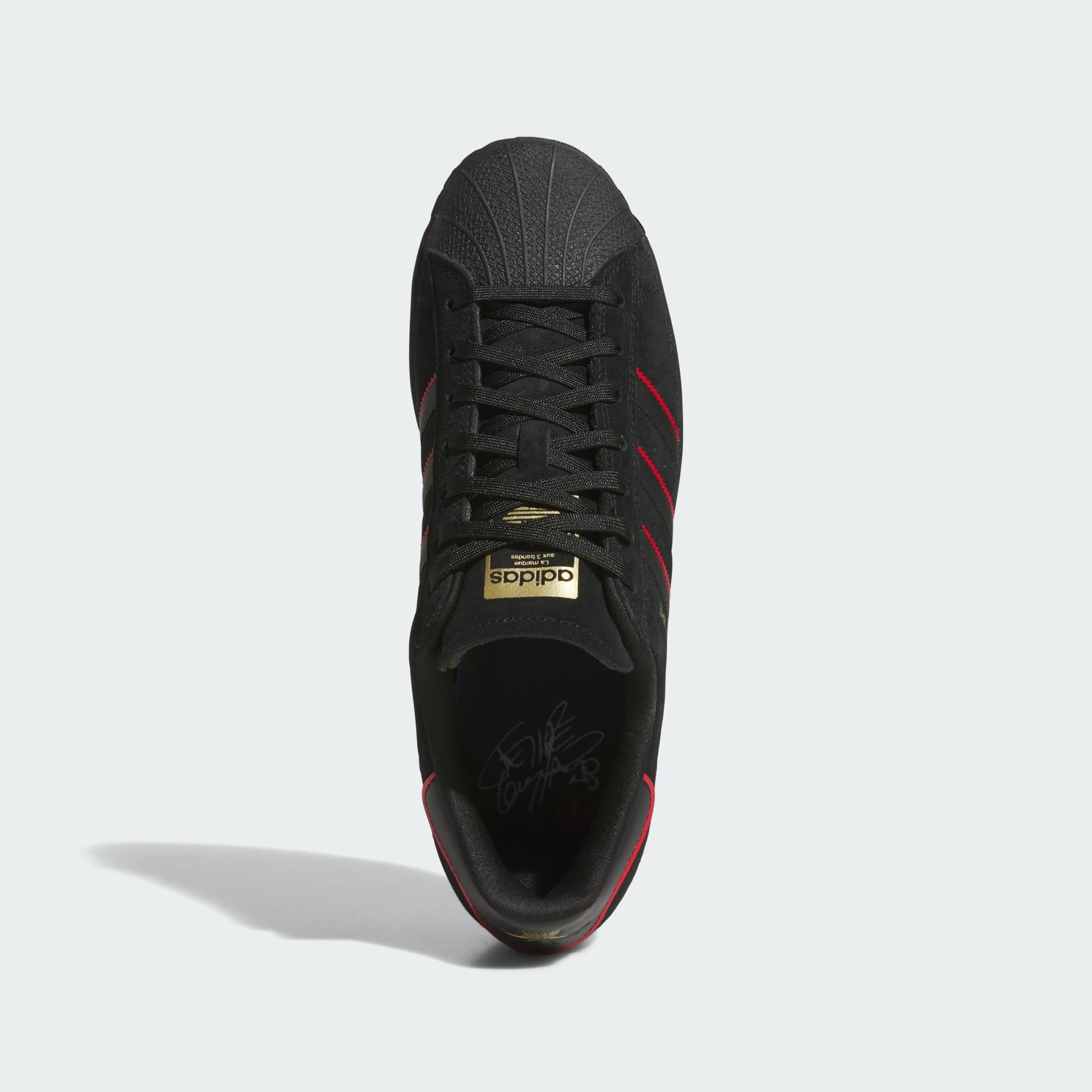 Adidas Superstar x Felipe Black/ Red / Gold