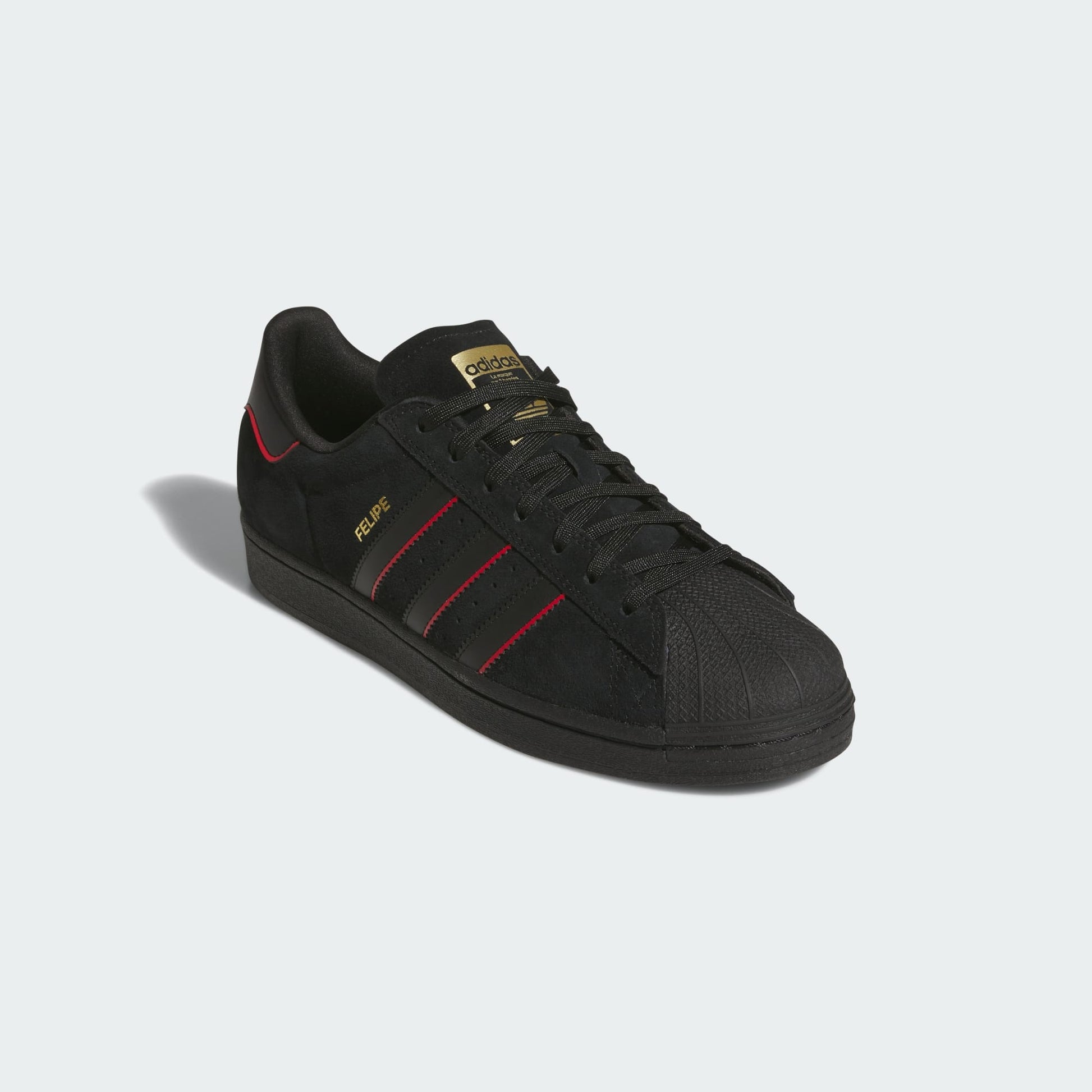 Adidas Superstar x Felipe Black/ Red / Gold