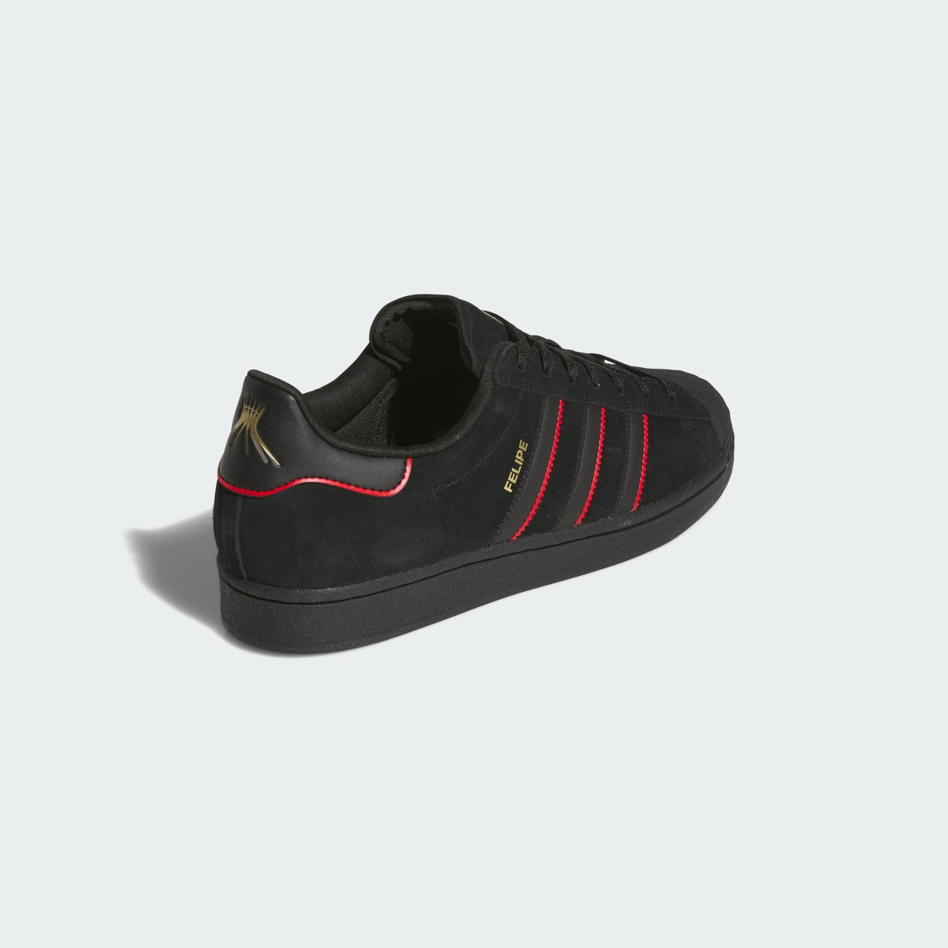 Adidas Superstar x Felipe Black/ Red / Gold