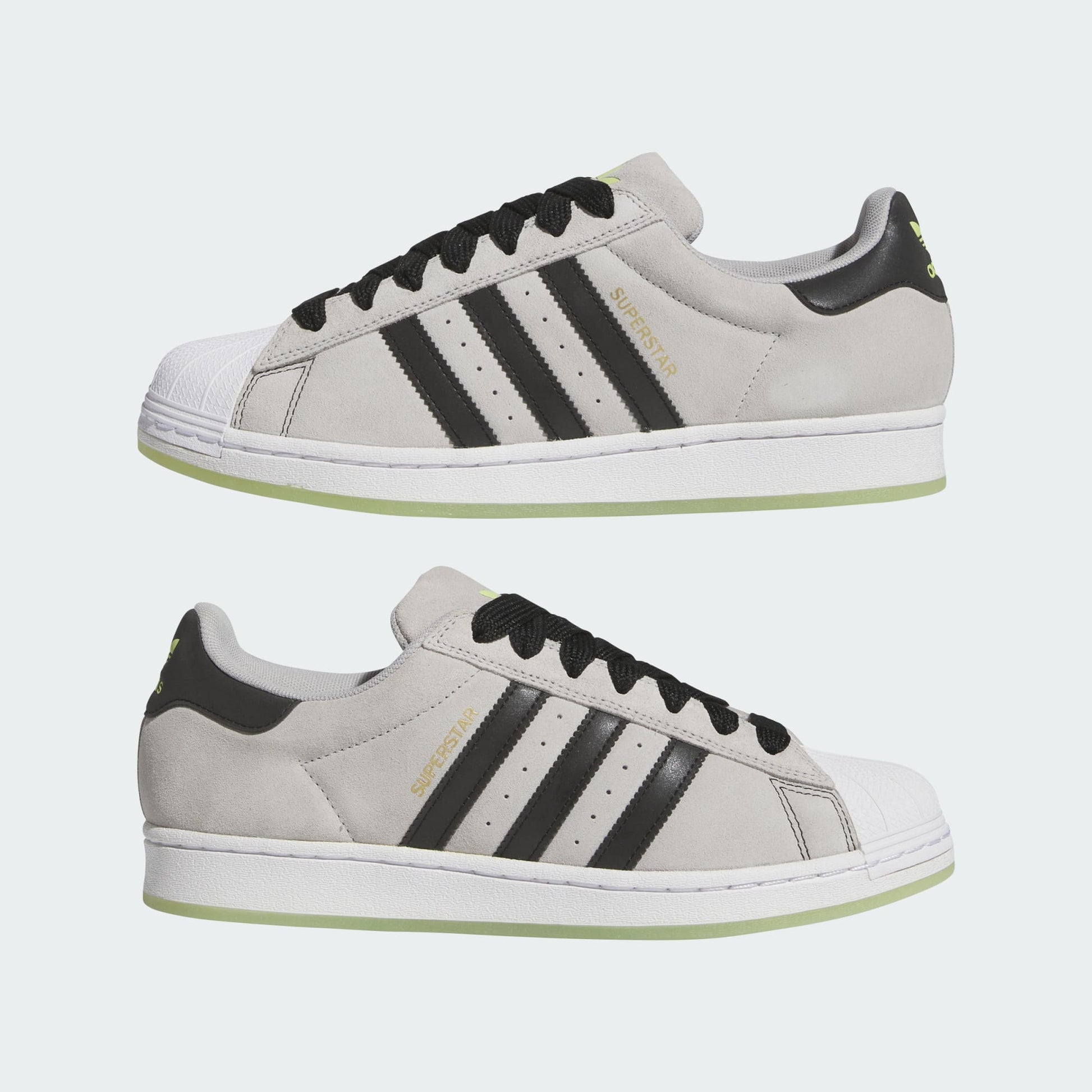 ADIDAS SUPERSTAR ADV Grey Two / Core Black / Gold Metallic