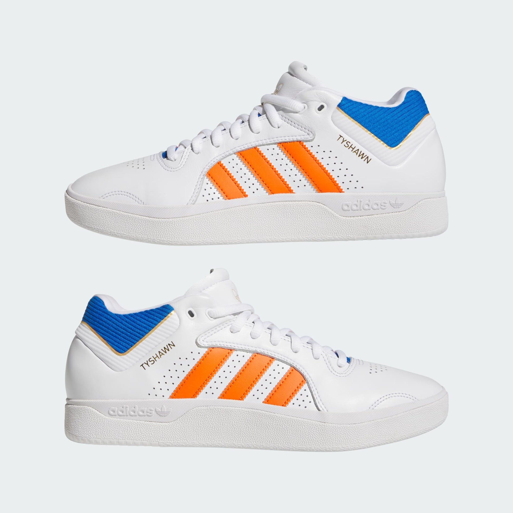 ADIDAS TYSHAWN White/ Orange/ Blue
