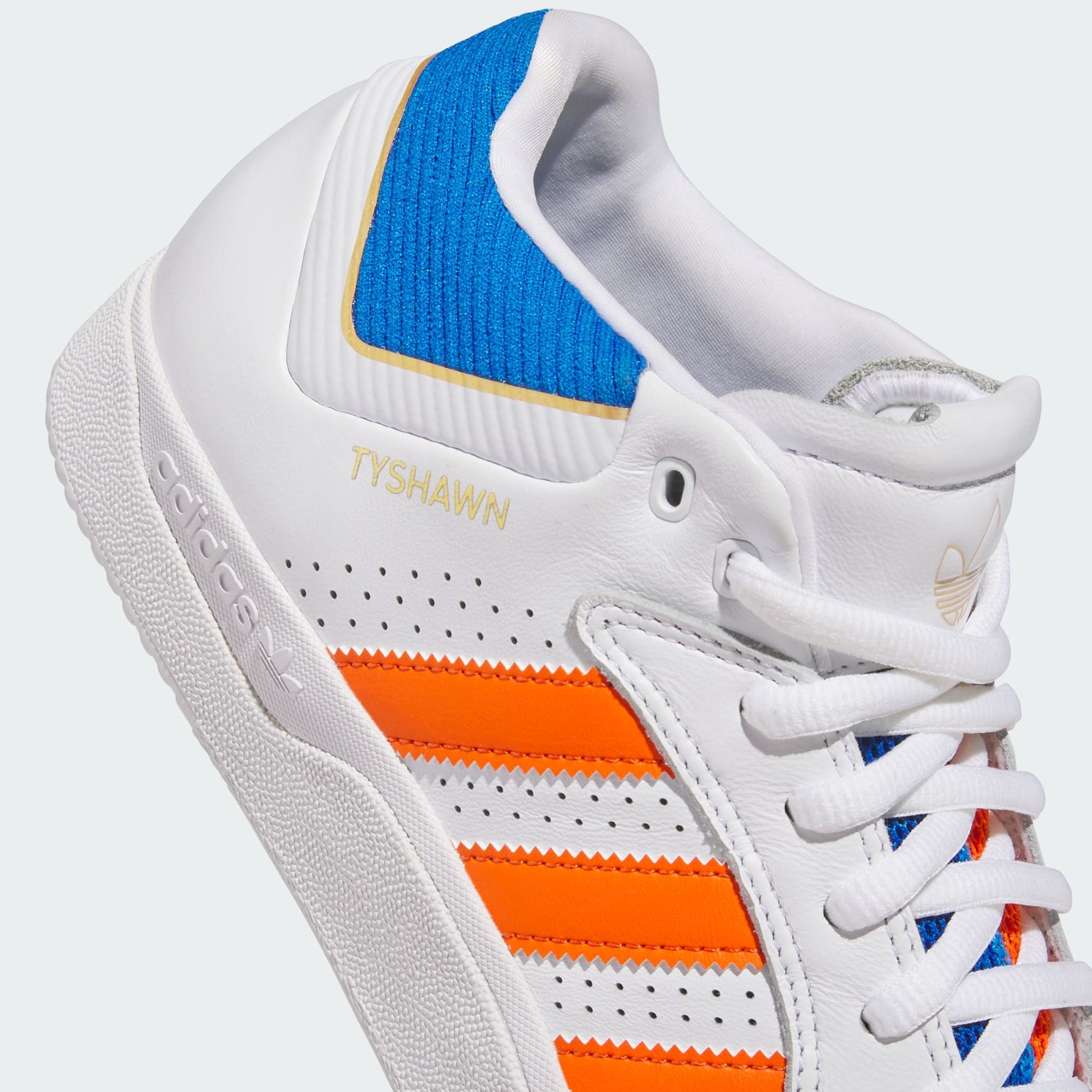 ADIDAS TYSHAWN White/ Orange/ Blue