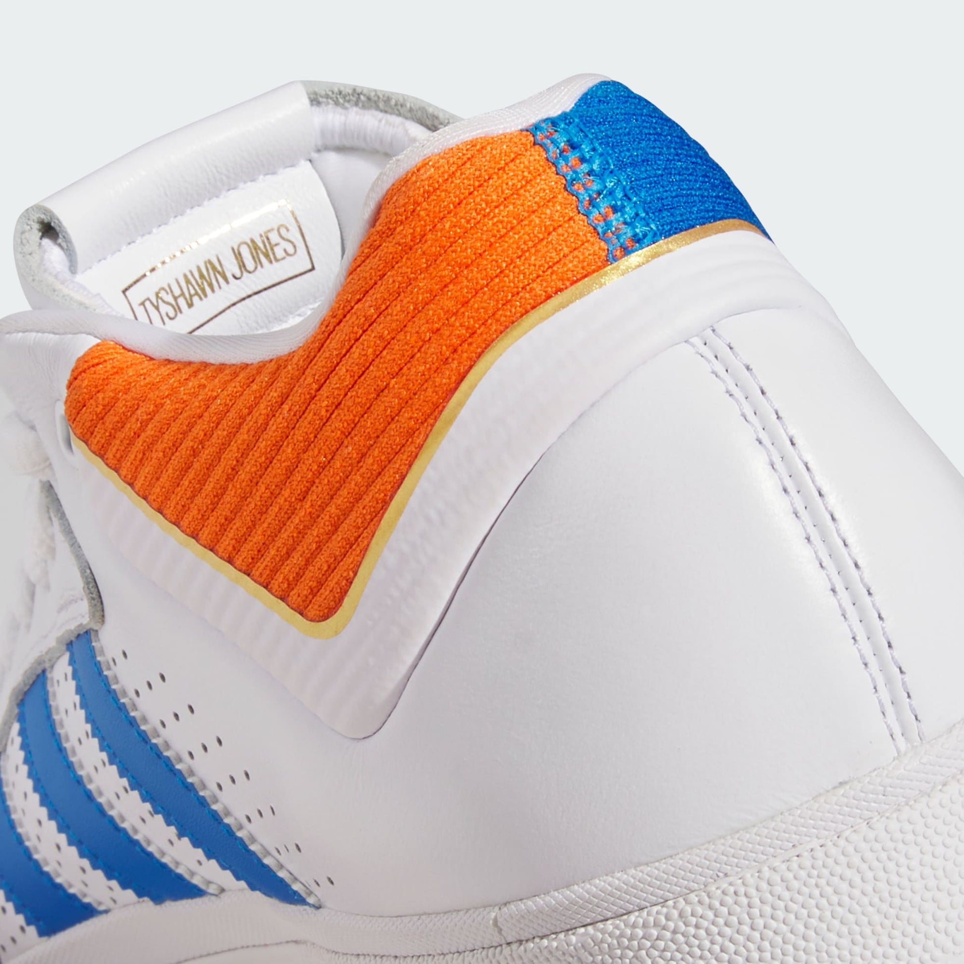 ADIDAS TYSHAWN White/ Orange/ Blue