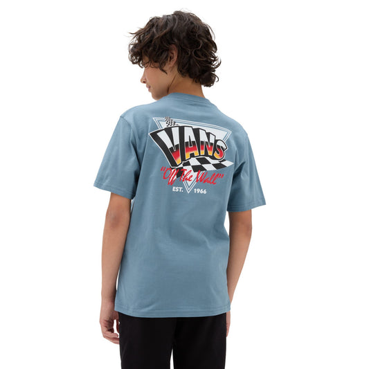 Vans Hole Shot Youth Tee Bluestone