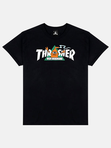 thrasher Vortex x Toy Machine T-Shirt