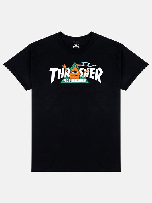 thrasher Vortex x Toy Machine T-Shirt