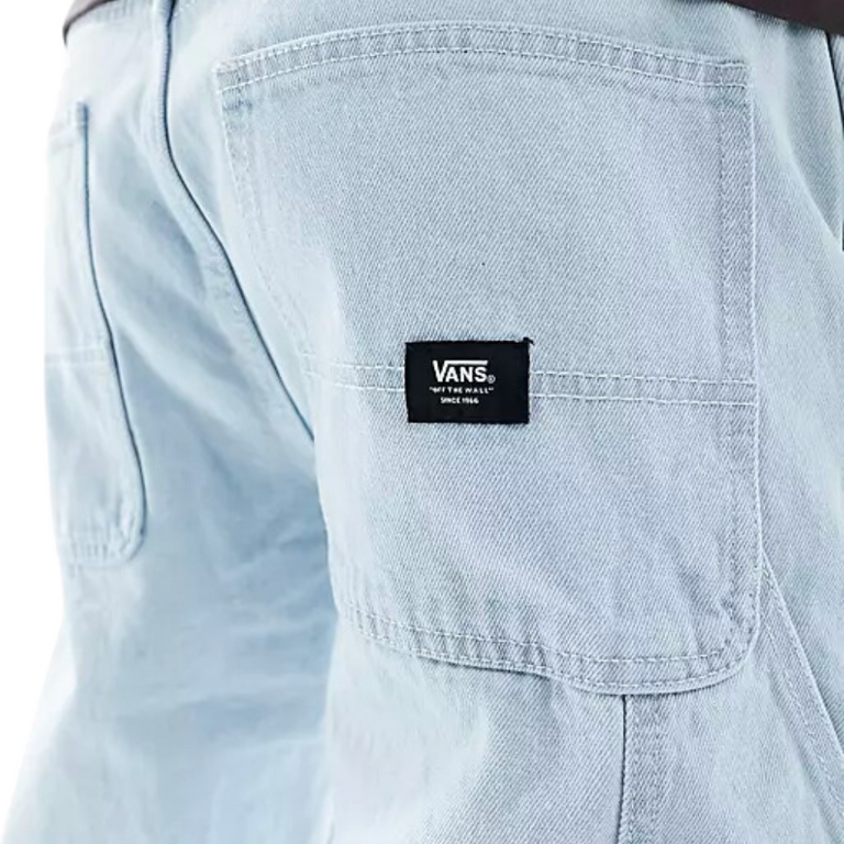 Vans Drill Chore Carpenter Loose Denim Blue Ice Youth