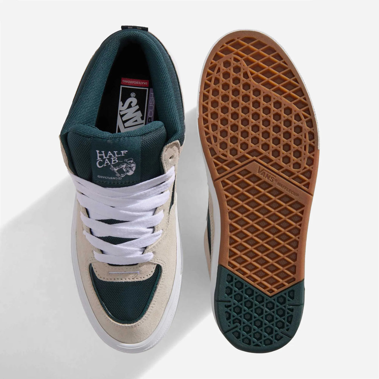 Vans - Skate Half Cab Wafflecup Oatmeal / Deep Teal