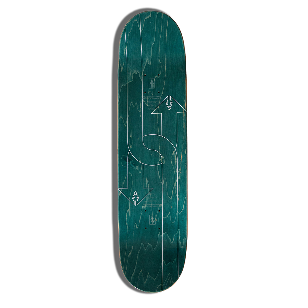 Girl Gass Dual Direction 8.25 x 31.875 Twin-Tip