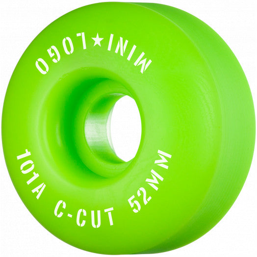 Mini Logo C-Cut Green 52mm 101a Wheels