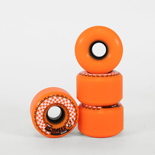 Krooked Zip Zinger Wheels 80D Orange 58mm