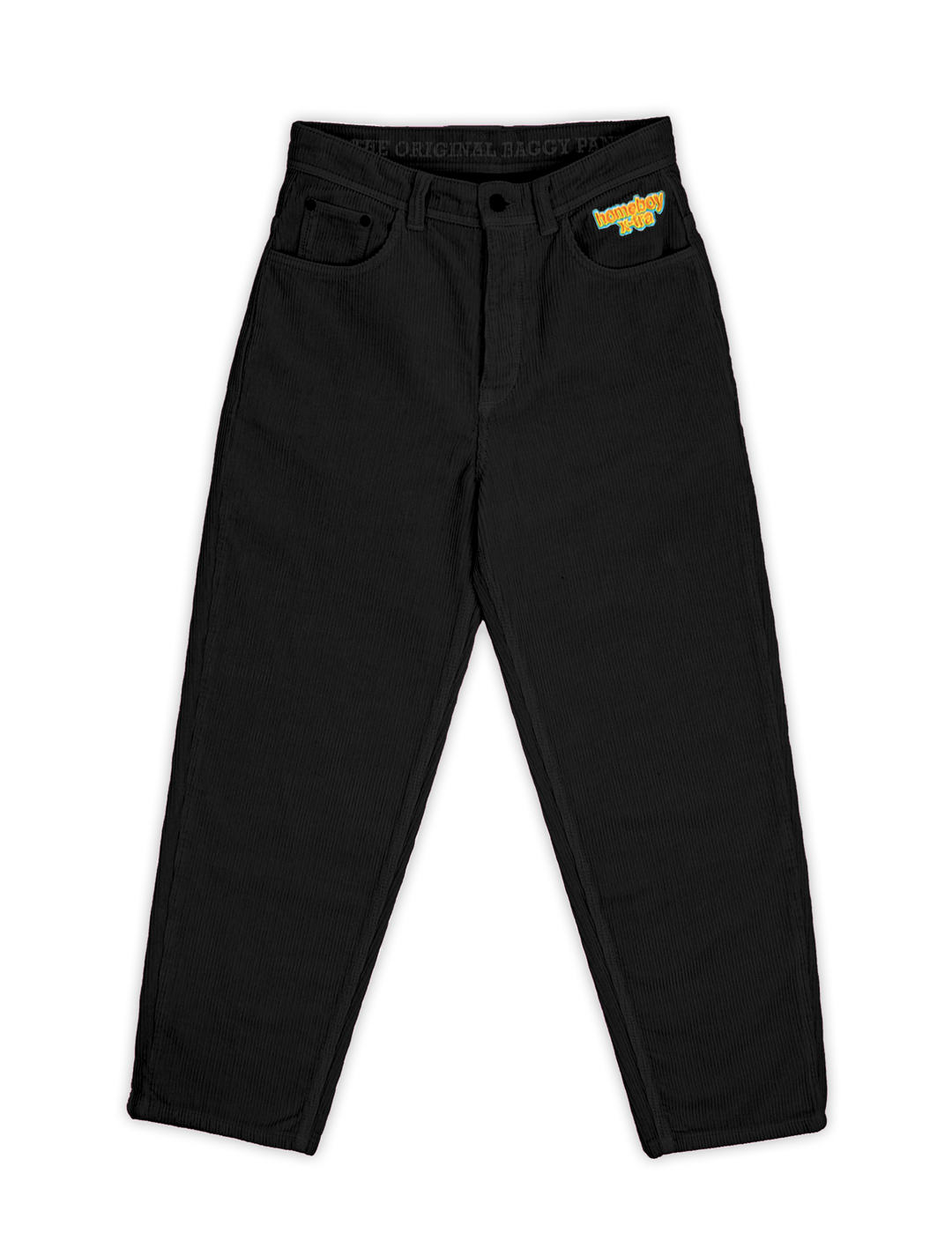 HomeBoy X-Tra Baggy Cord Pants Black