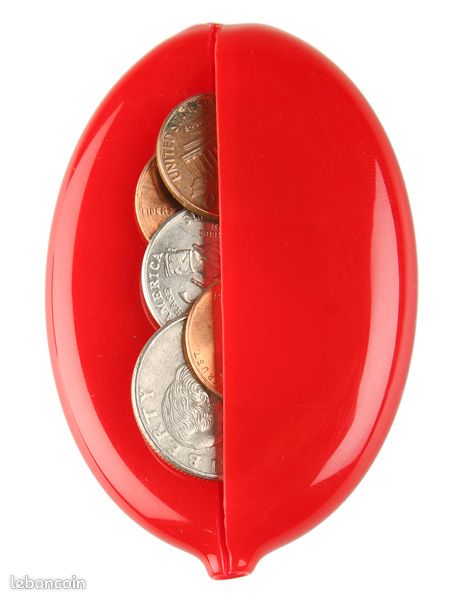 spitfire porte money coin pouche BIGHEAD RED
