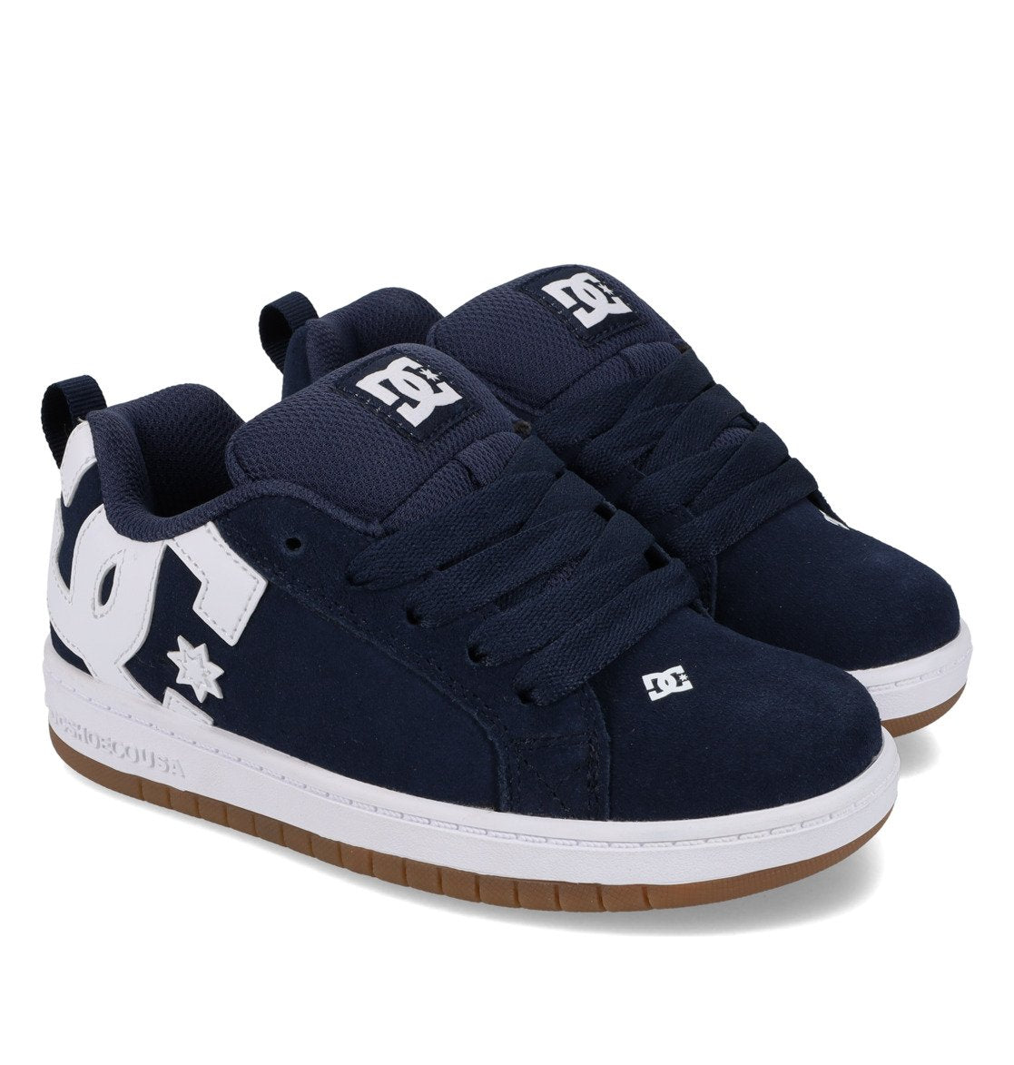 DC Court Graffik Youth Navy / White / Gum  (410)