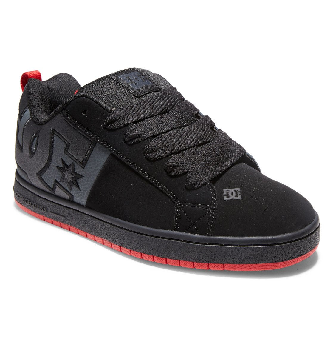 DC Court Graffik SQ Black/Grey/Red