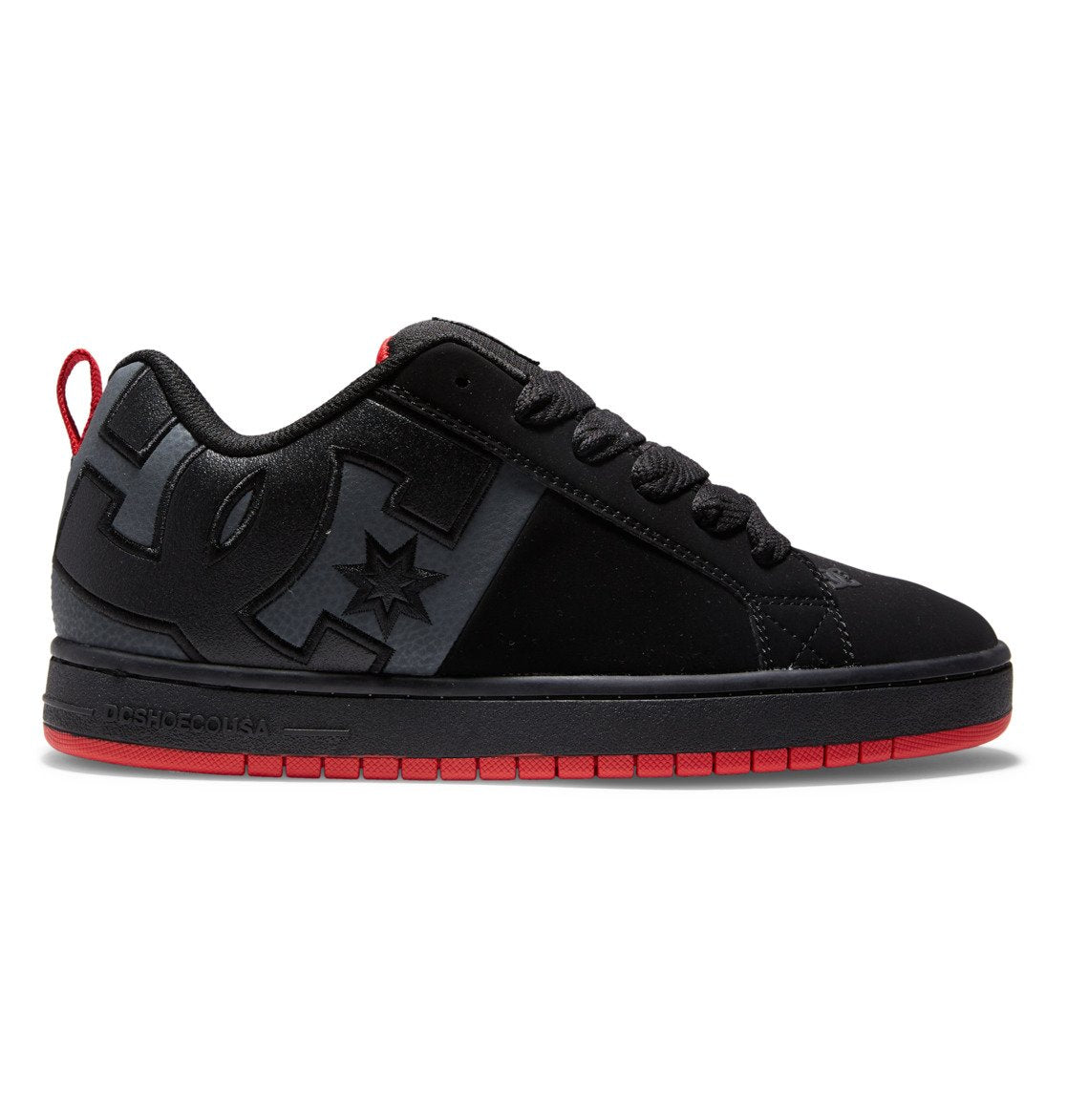 DC Court Graffik SQ Black/Grey/Red