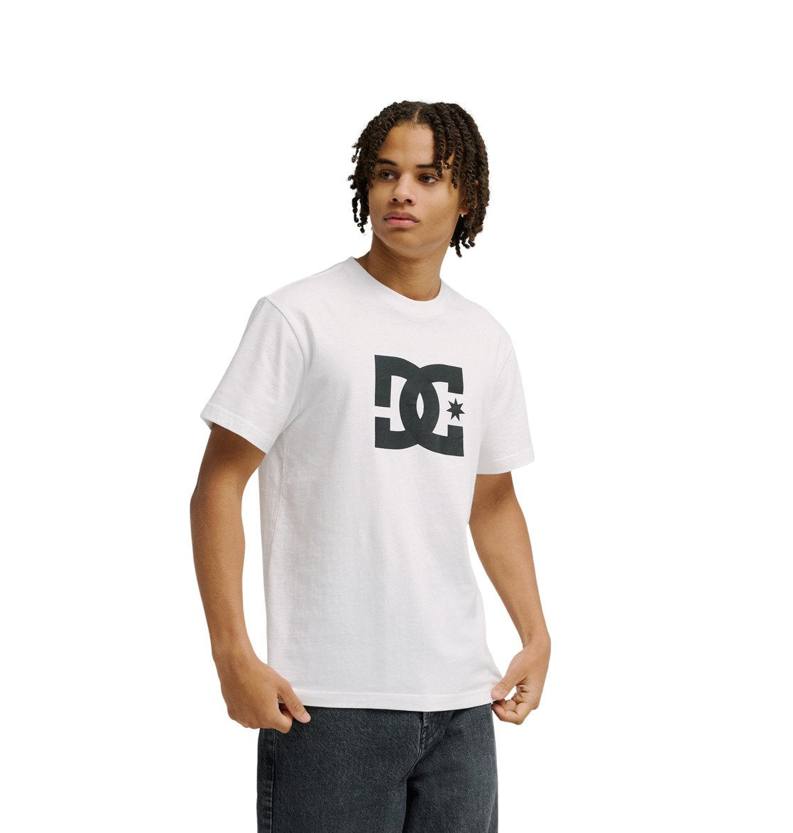 DC Star Tee White