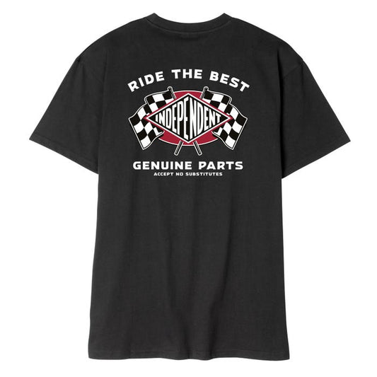 Indy GP Flags Tee Black