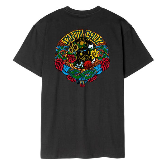 Santa Cruz Dressen Mash Up Opus Tee Black