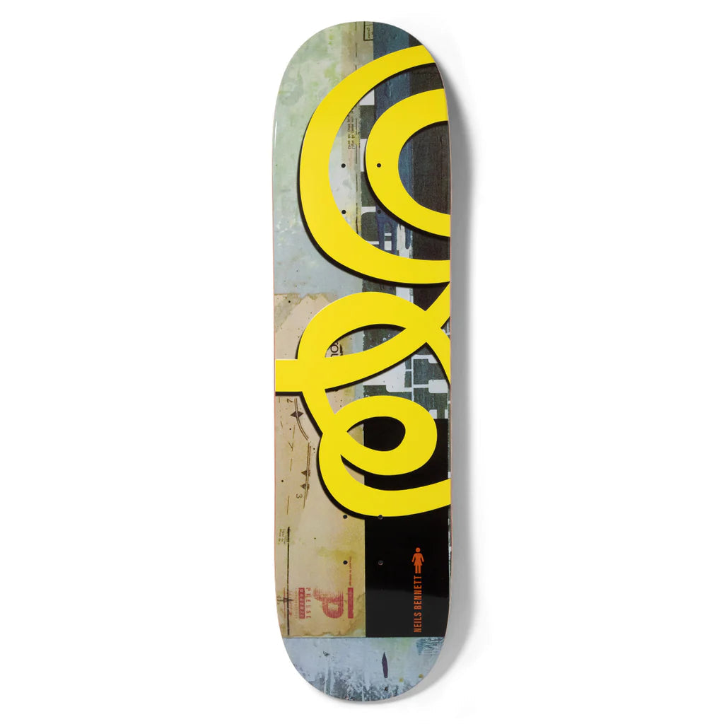 Girl Bennett Jenkins 30 Swirls 8.25 x 31.875