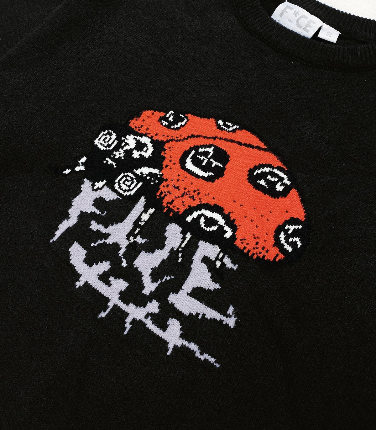 F*ce Samor Bug Knitted Sweater Black