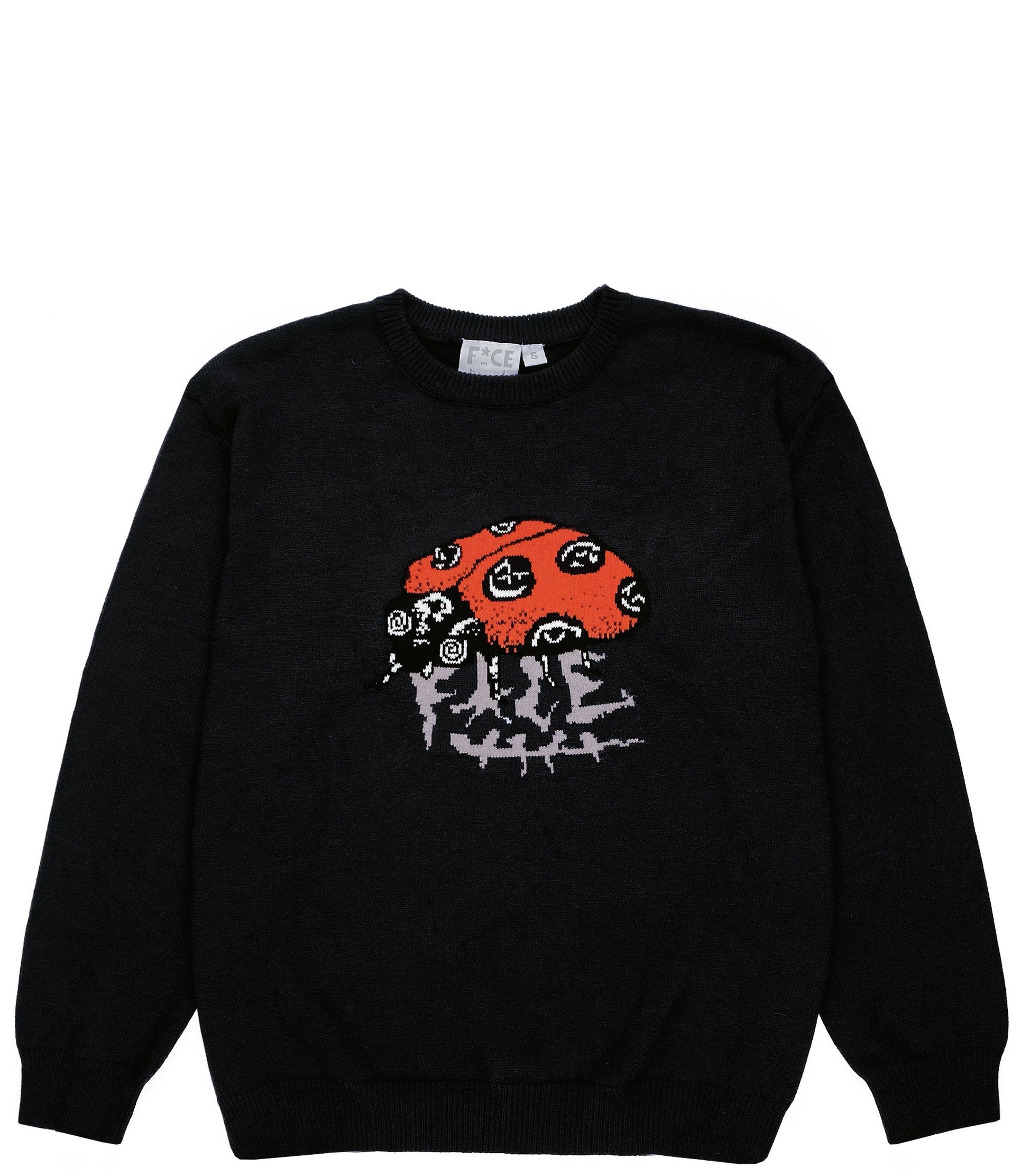 F*ce Samor Bug Knitted Sweater Black