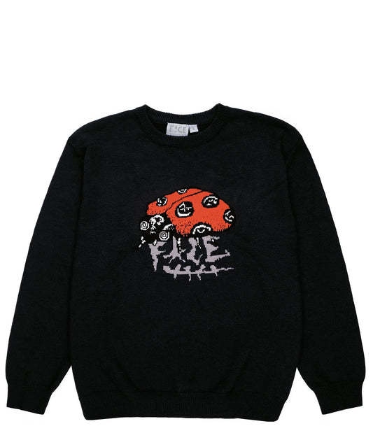 F*ce Samor Bug Knitted Sweater Black