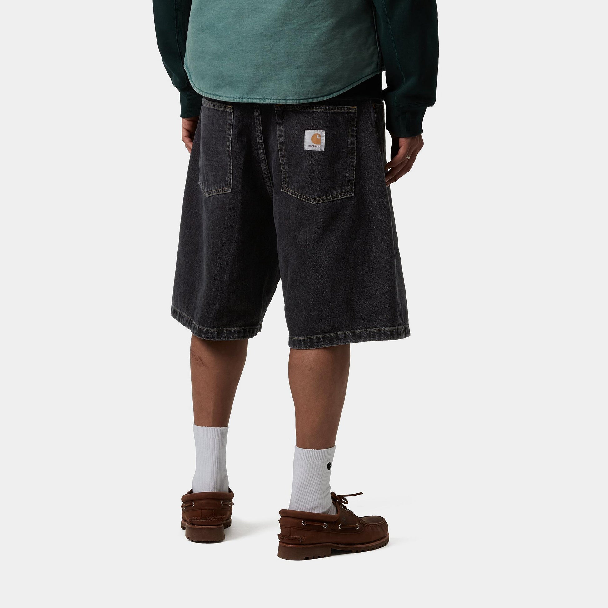 Carhartt WIP Brandon Short Black Stone Washed