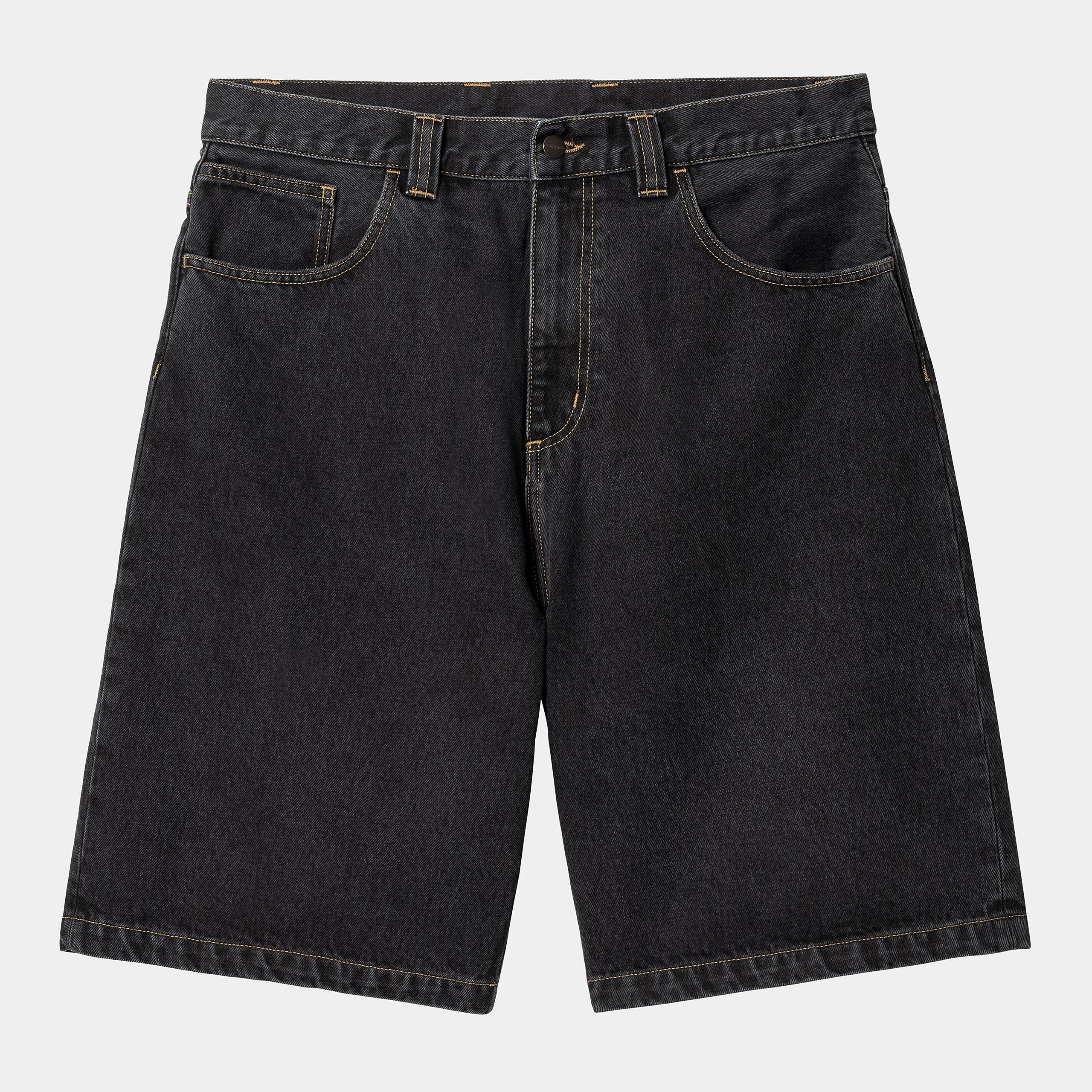 Carhartt WIP Brandon Short Black Stone Washed