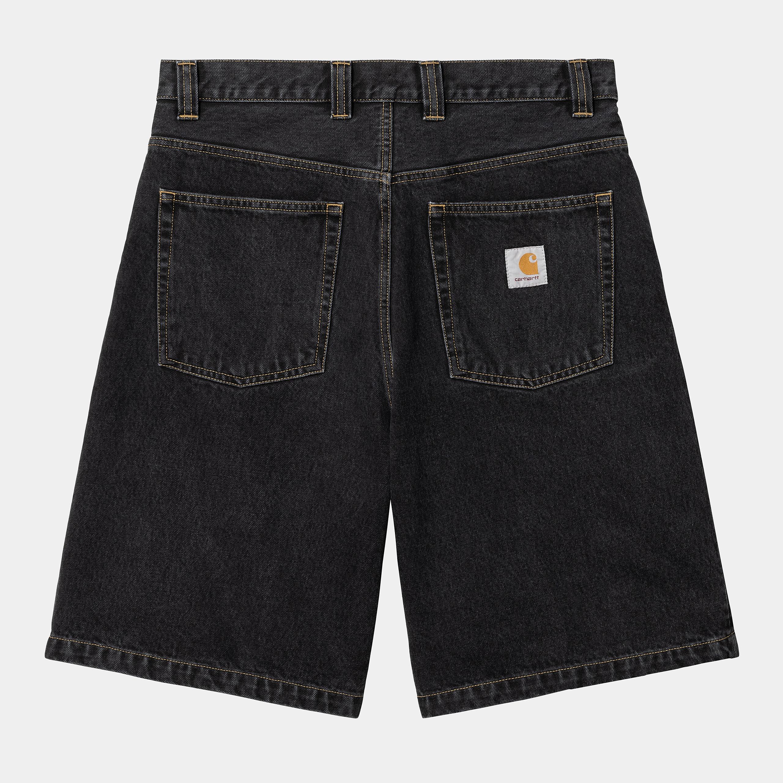 Carhartt WIP Brandon Short Black Stone Washed