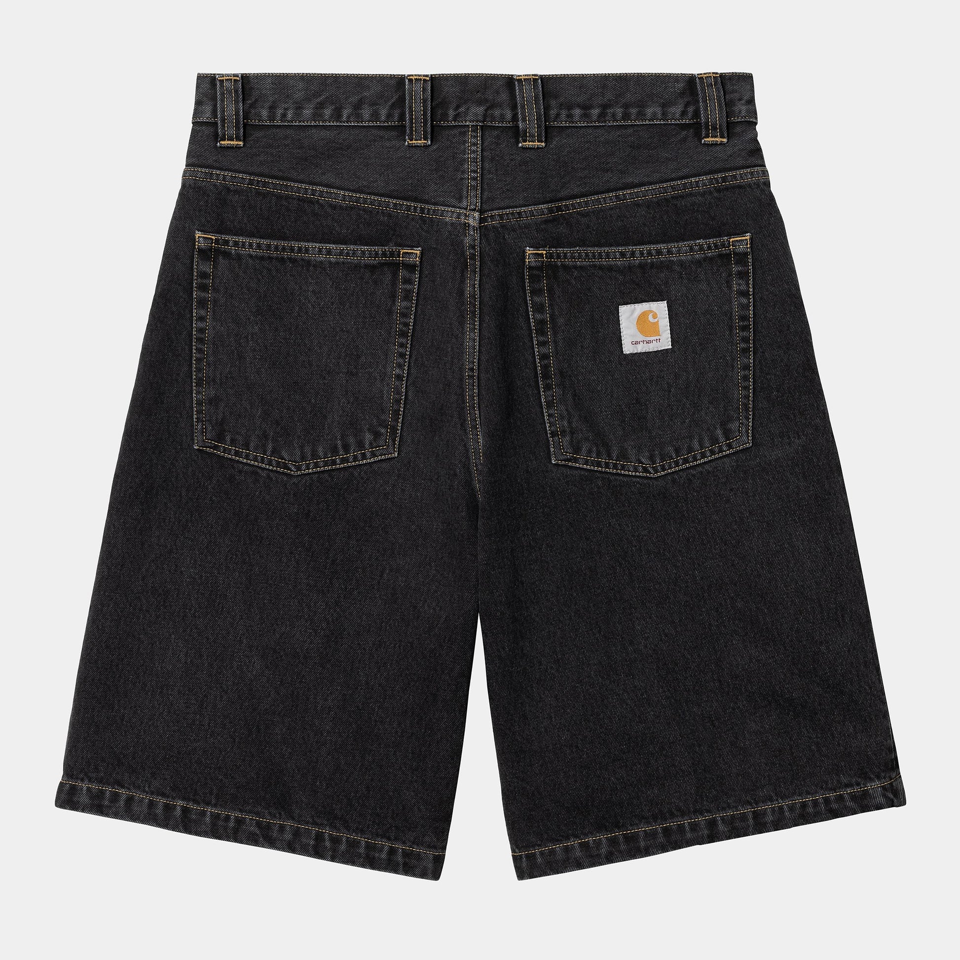 Carhartt WIP Brandon Short Black Stone Washed