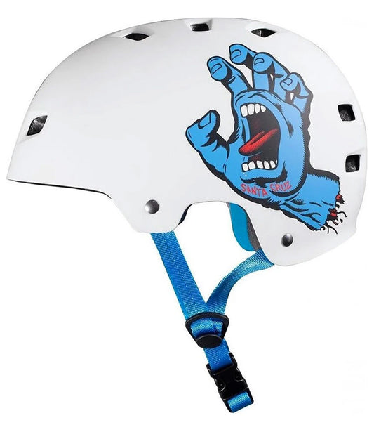 Bullet Screaming Hand Matt White Helmet S/M (54cm-57cm)