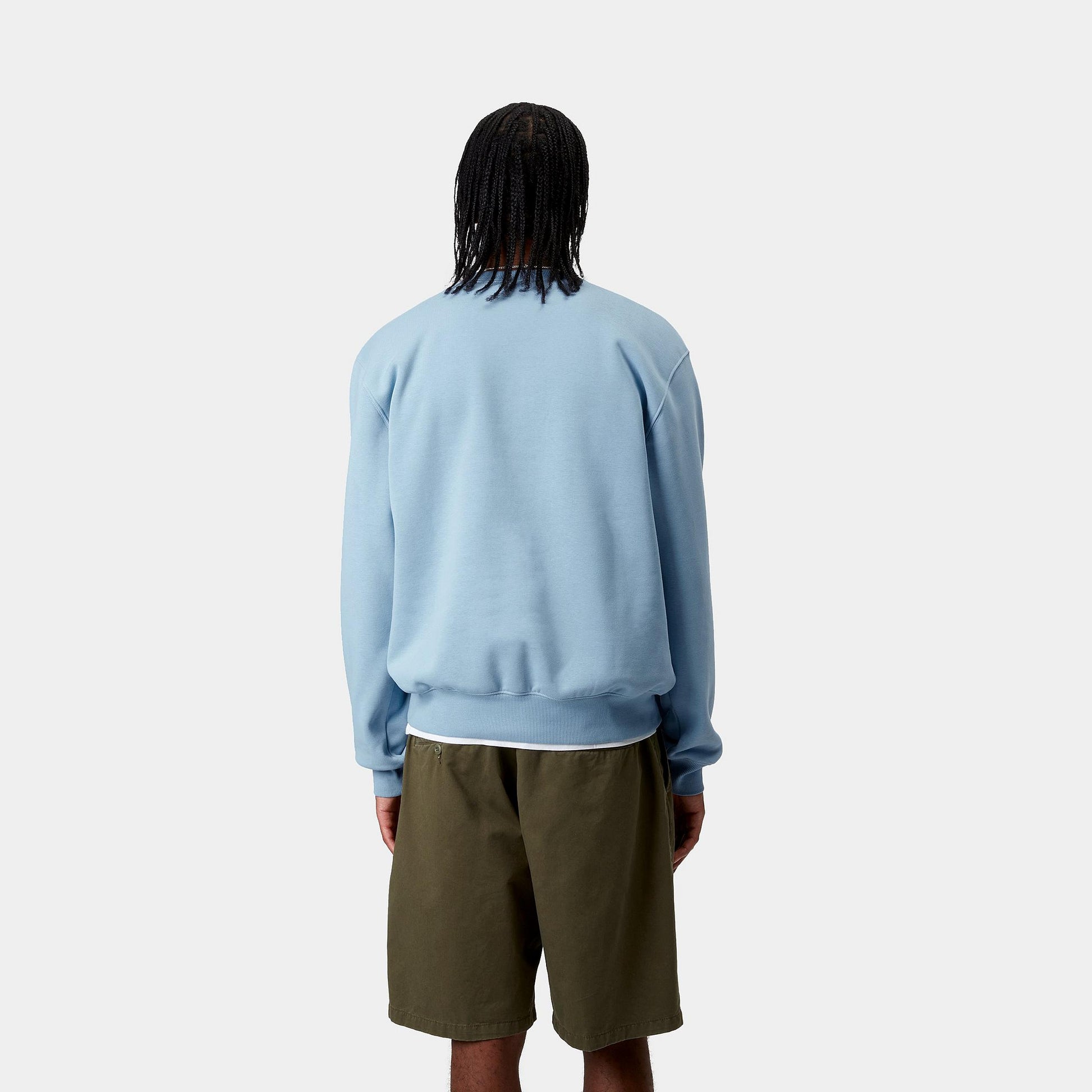 Carhartt WIP Sweat Crewneck Bluebird / Fleur De Sel