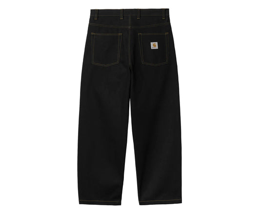 Carhartt WIP Brandon Pant Cotton Black Rinsed