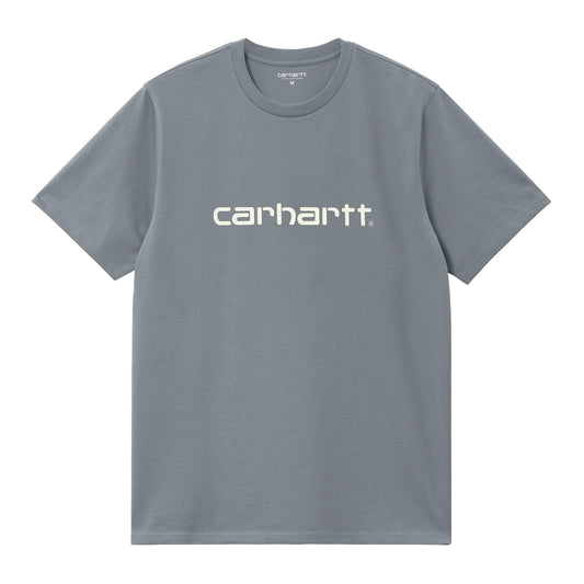 Carhartt Script Tee Dove Grey/Wax