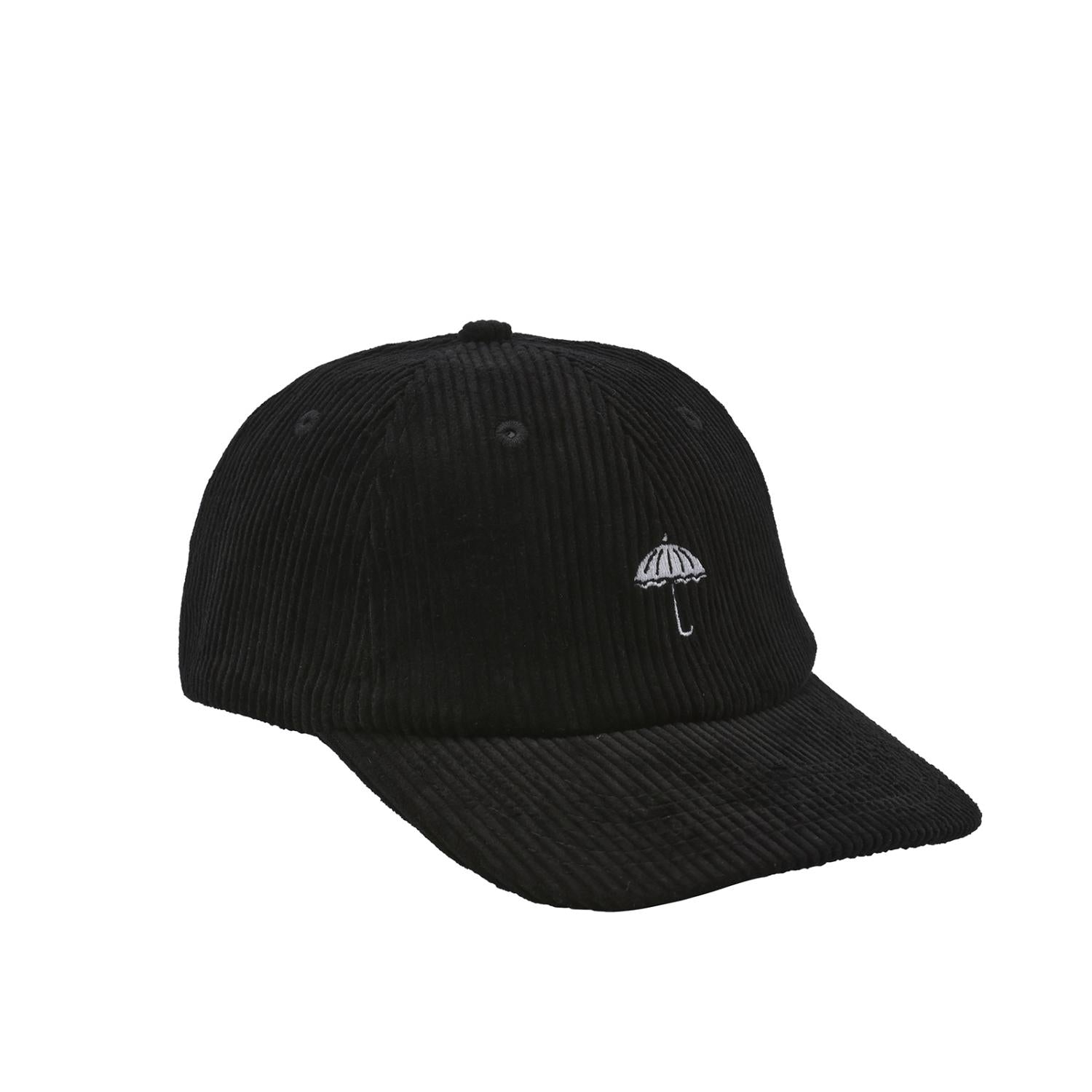 Helas Classic Corduroy Cap Black