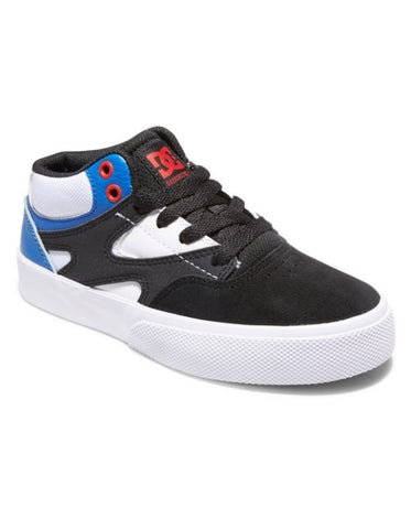 DC Kalis Vulc Mid Youth Black/White/Red (BW5)