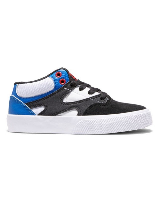DC Kalis Vulc Mid Youth Black/White/Red (BW5)