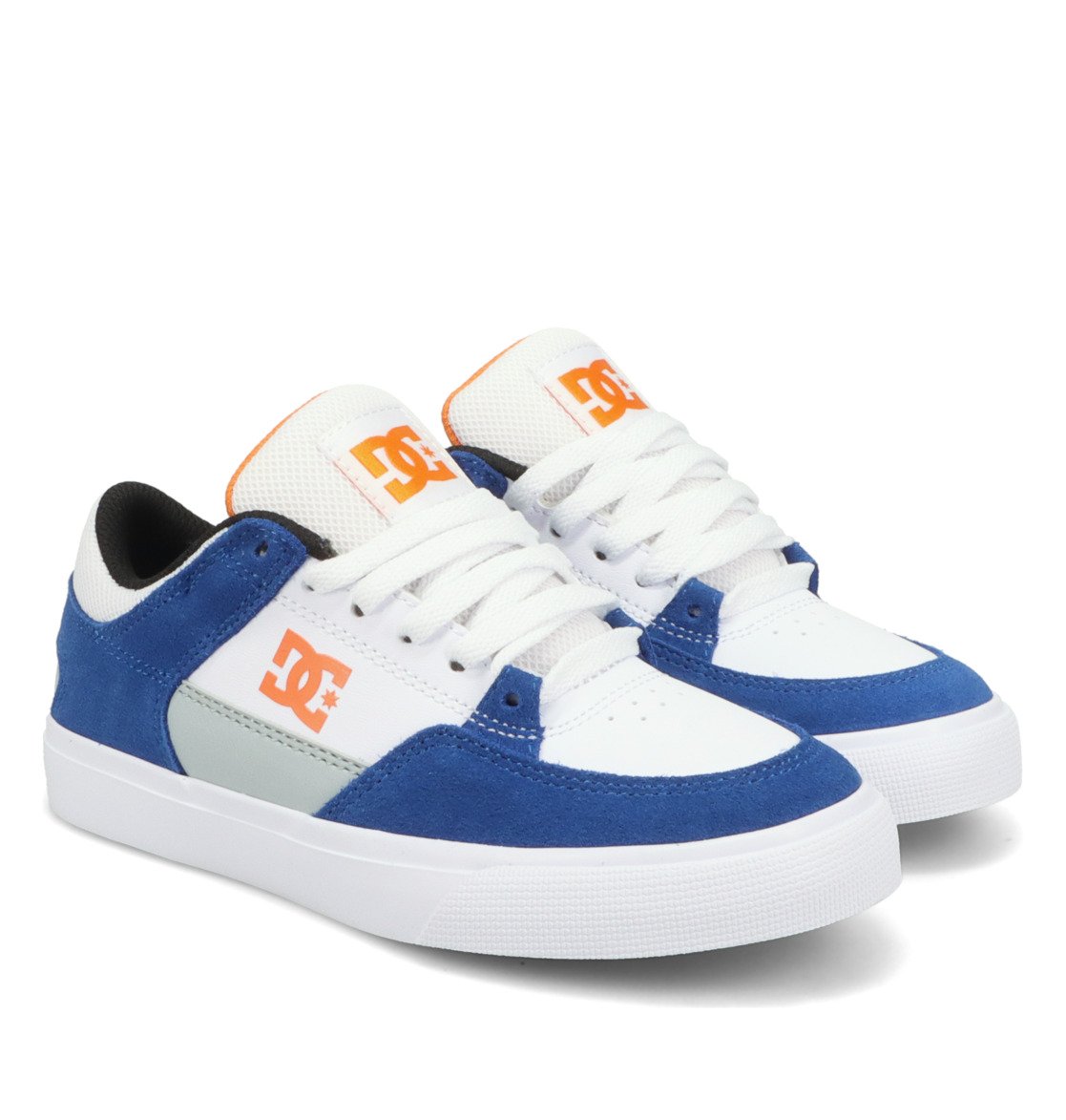 DC Onyx Youth White/Blue/Grey/Orange