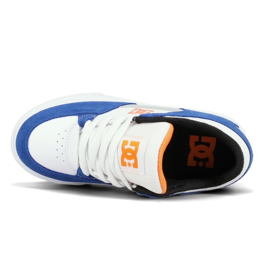 DC Onyx Youth White/Blue/Grey/Orange