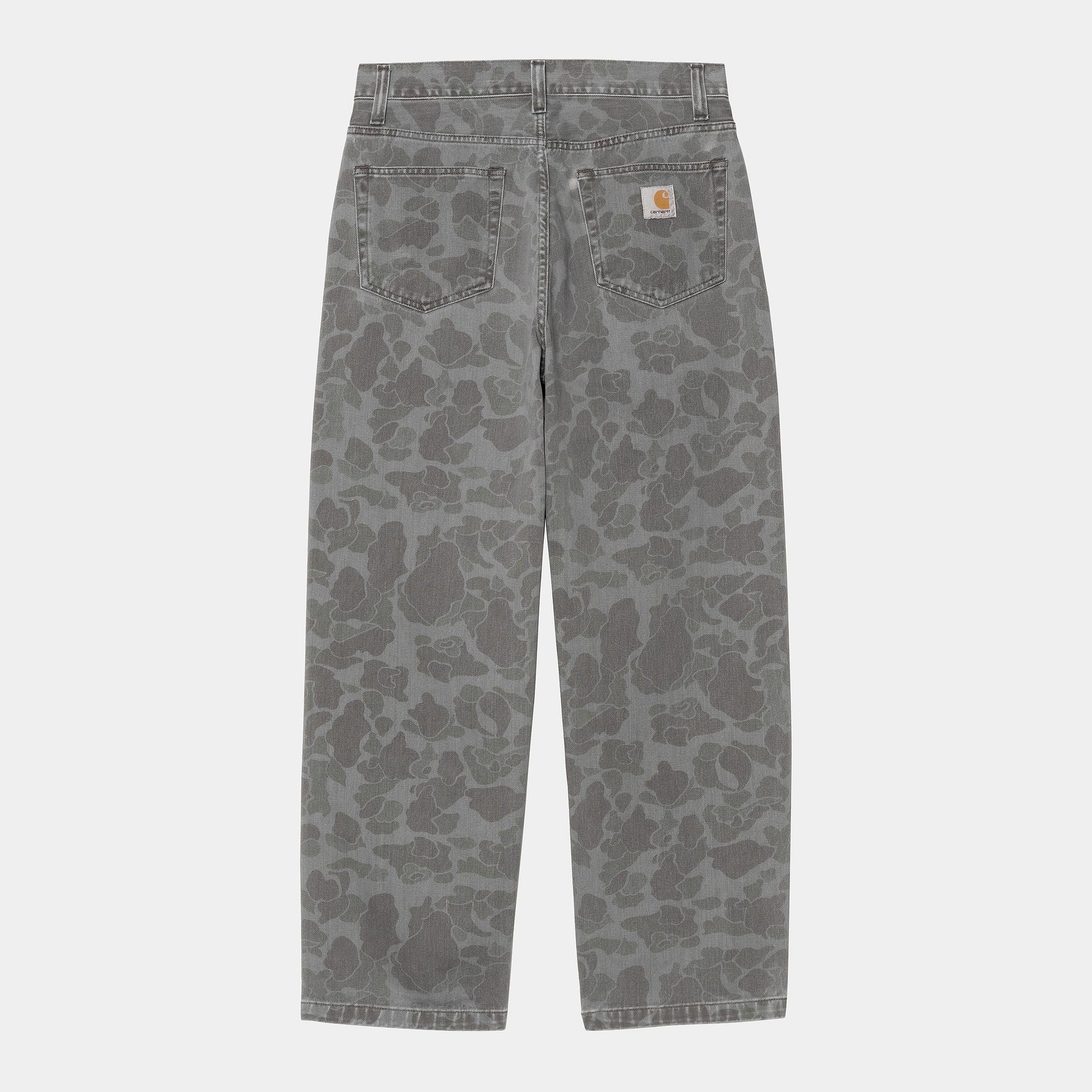 Carhartt WIP Duck Landon Pant Camo Black Heavy Bleached