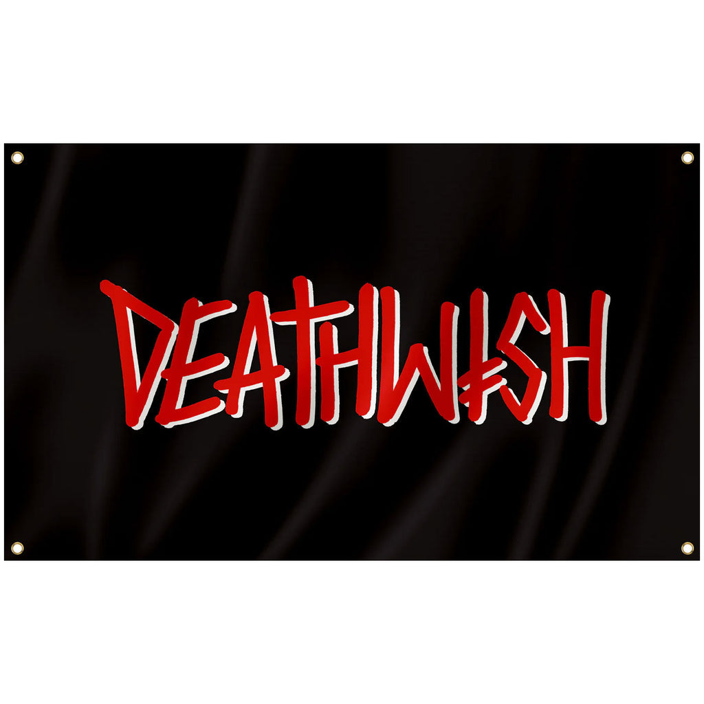 Deathwish Banner 5" x 3" Flag
