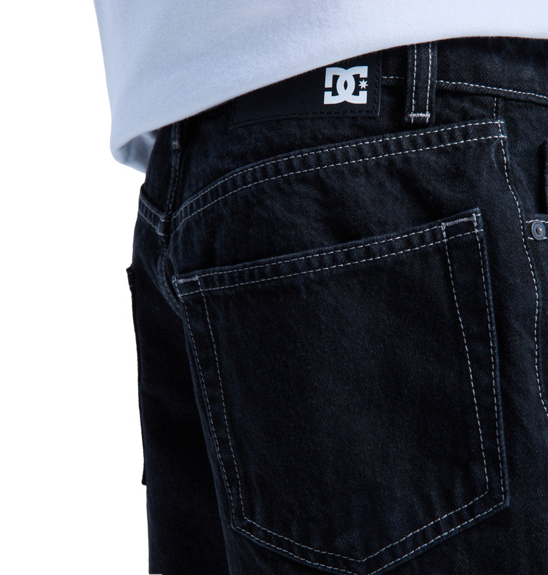 DC Baggy Denim Short Youth Black Tint