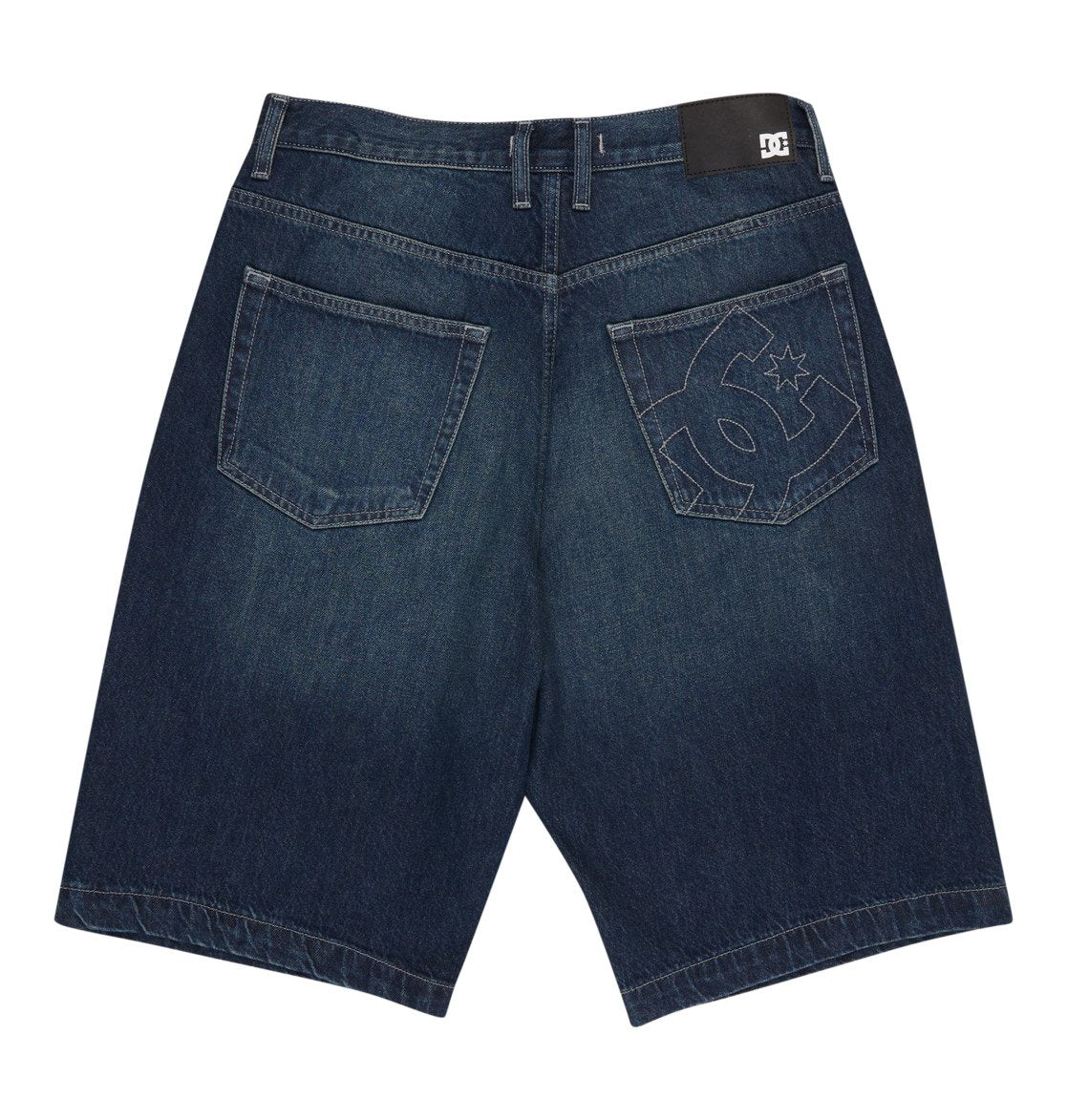 DC Baggy Denim Short Dark Blue