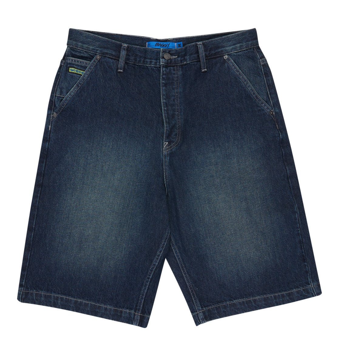 DC Baggy Denim Short Dark Blue
