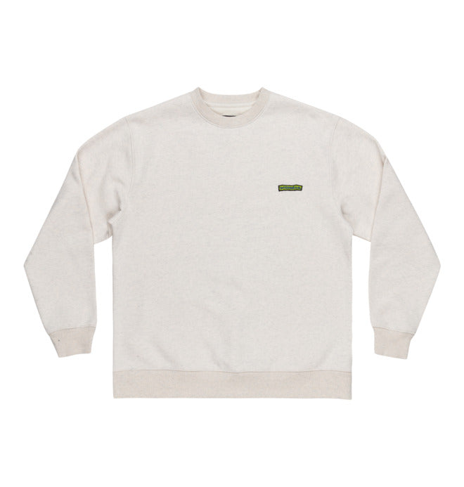 DC PATCH IT CREWNECK NATURAL
