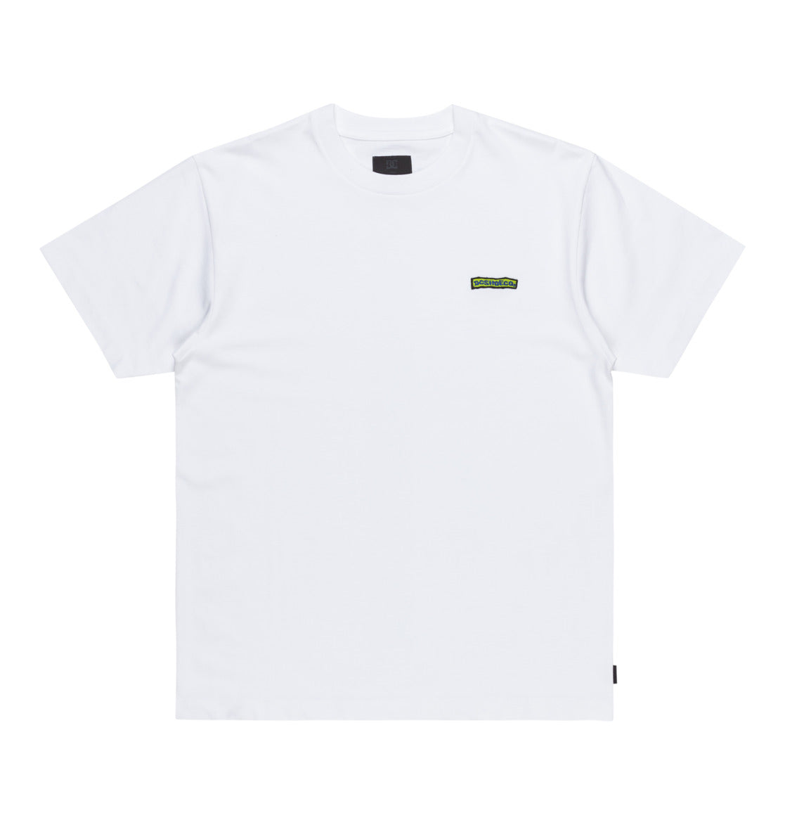 DC Patch It Tee White