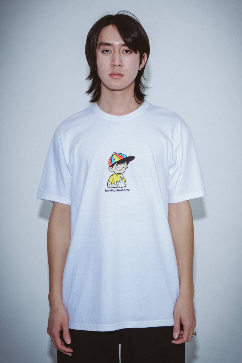 Fucking Awesome - Wanto Kid Tee -  White